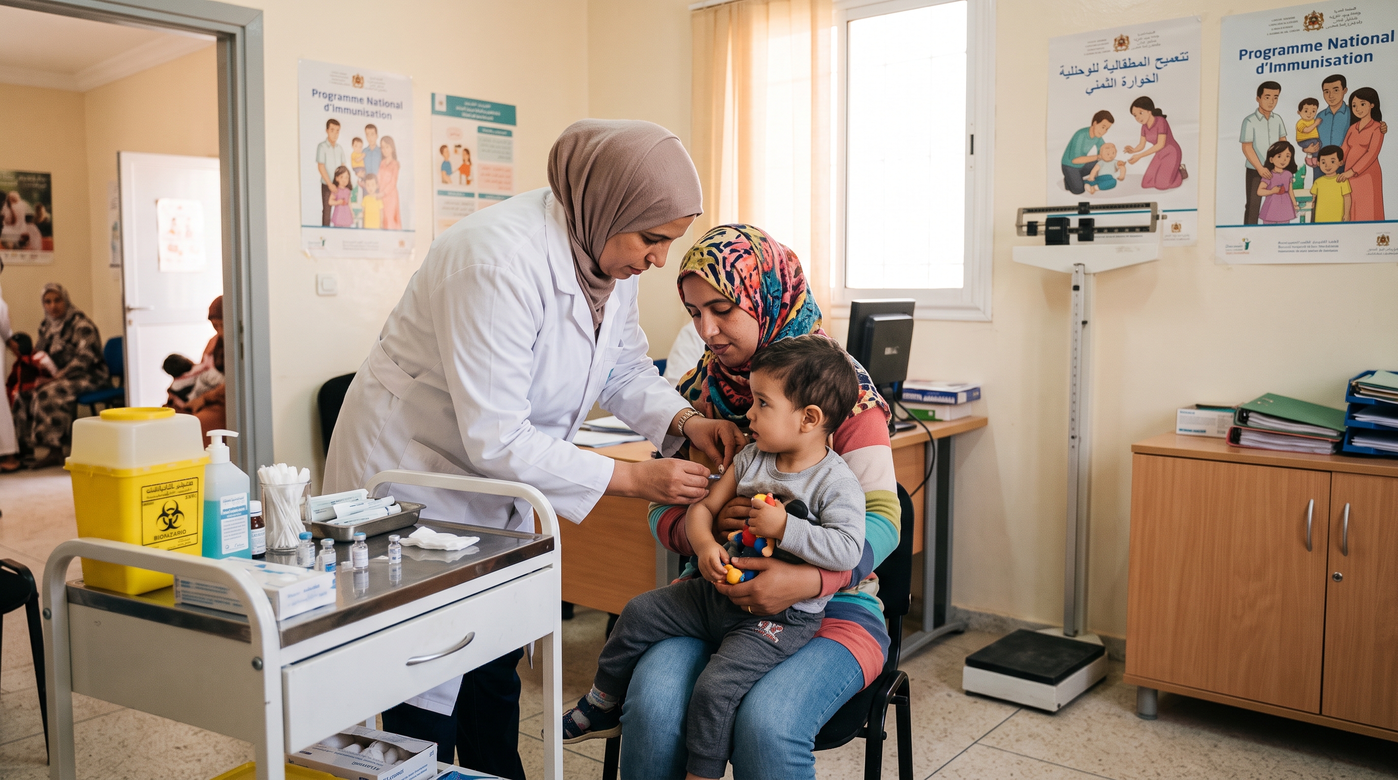 Marokkaans ministerie van Volksgezondheid dringt er bij ouders op aan om kindervaccinaties te voltooien