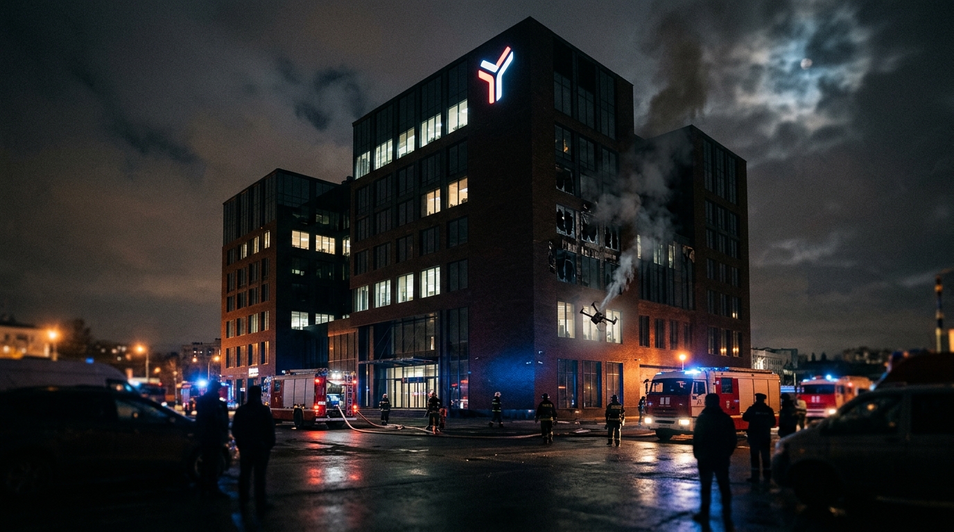 Des frappes de drones ukrainiens paralysent Yandex, le géant technologique russe