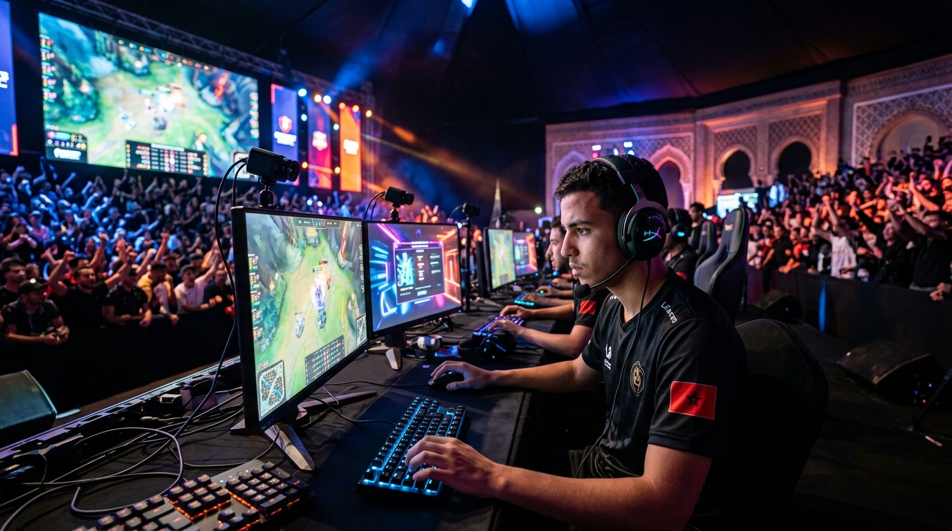De digitale arena van Marokko: de opkomst van gaming, esports en virtual reality