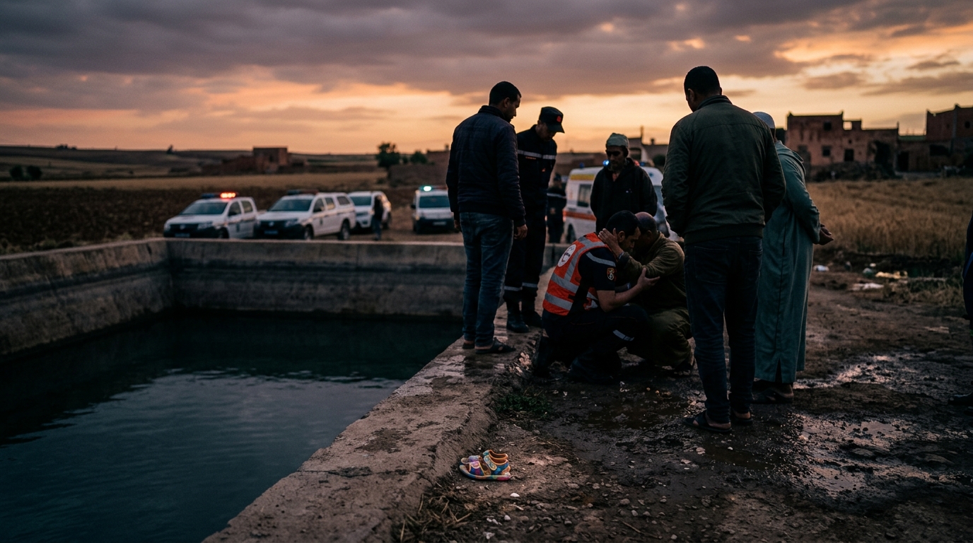 Tragic Drowning of Five-Year-Old in Safi Irrigation Basin
