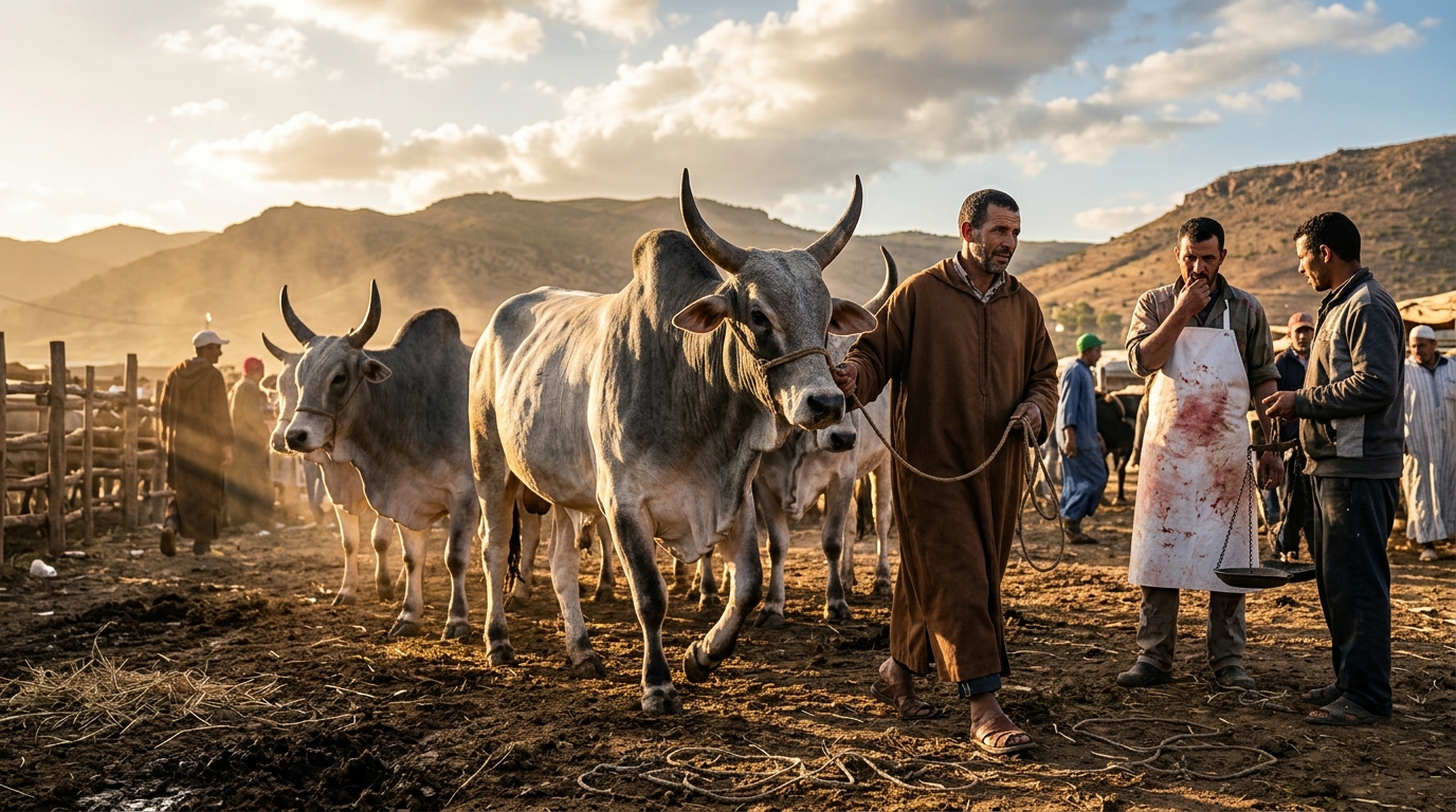 Morocco Turns to Brazilian Cattle Amid European Livestock Ban, Yet Red Meat Prices Remain Unforgiving