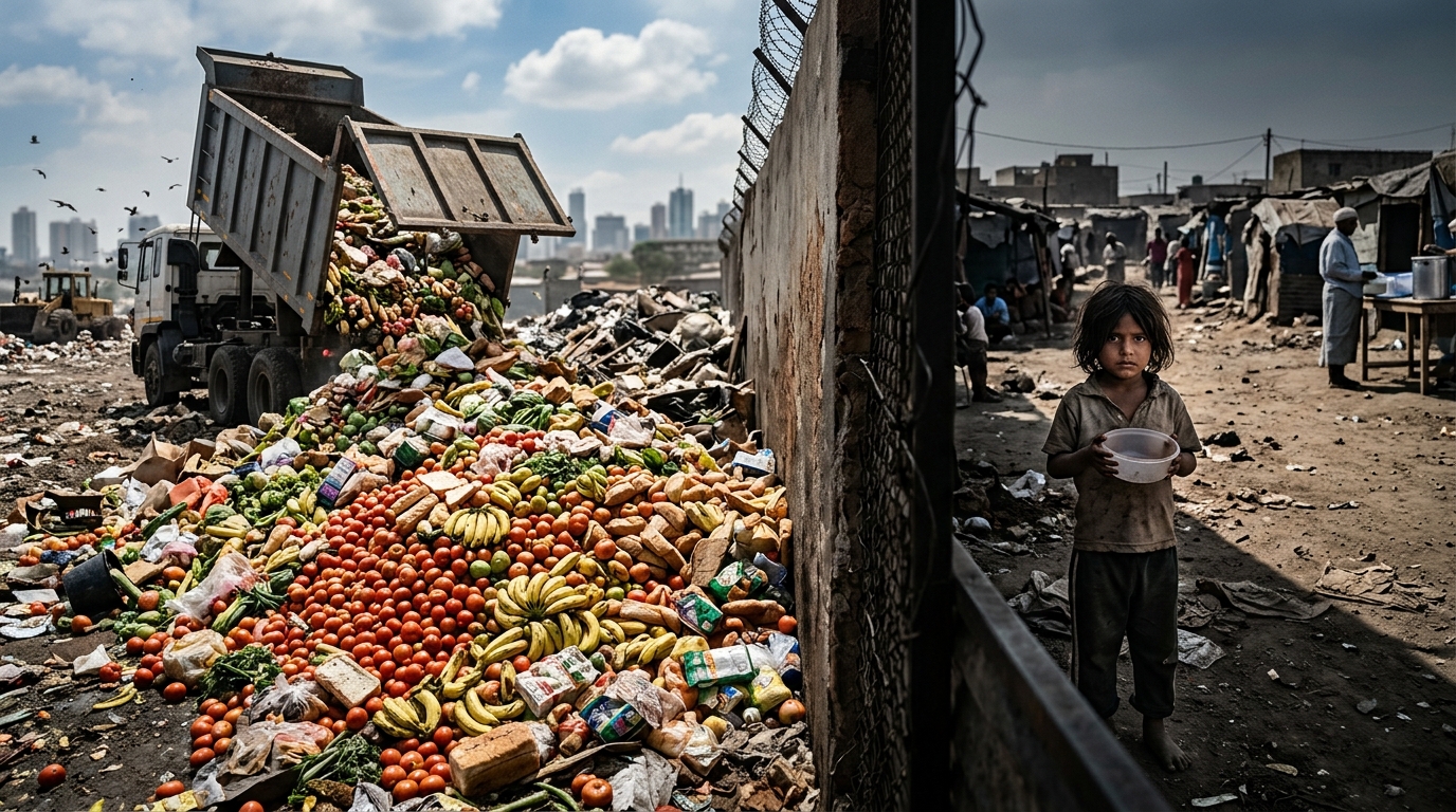 Comment le gaspillage alimentaire mondial s'aggrave face à la faim persistante en Afrique