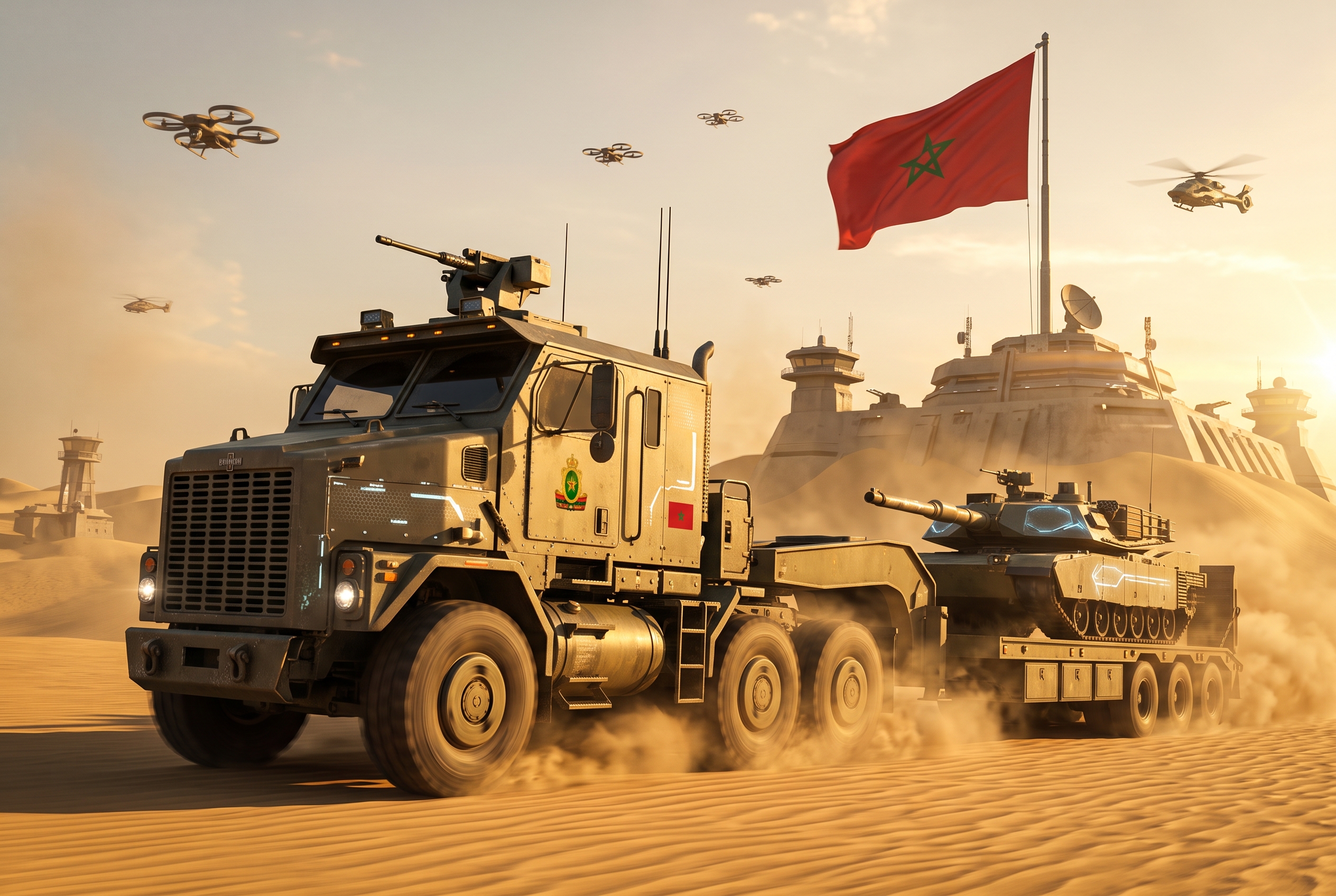 Strategic Heavy Lift: Morocco Expands Military Fleet with 50 powerful tanks