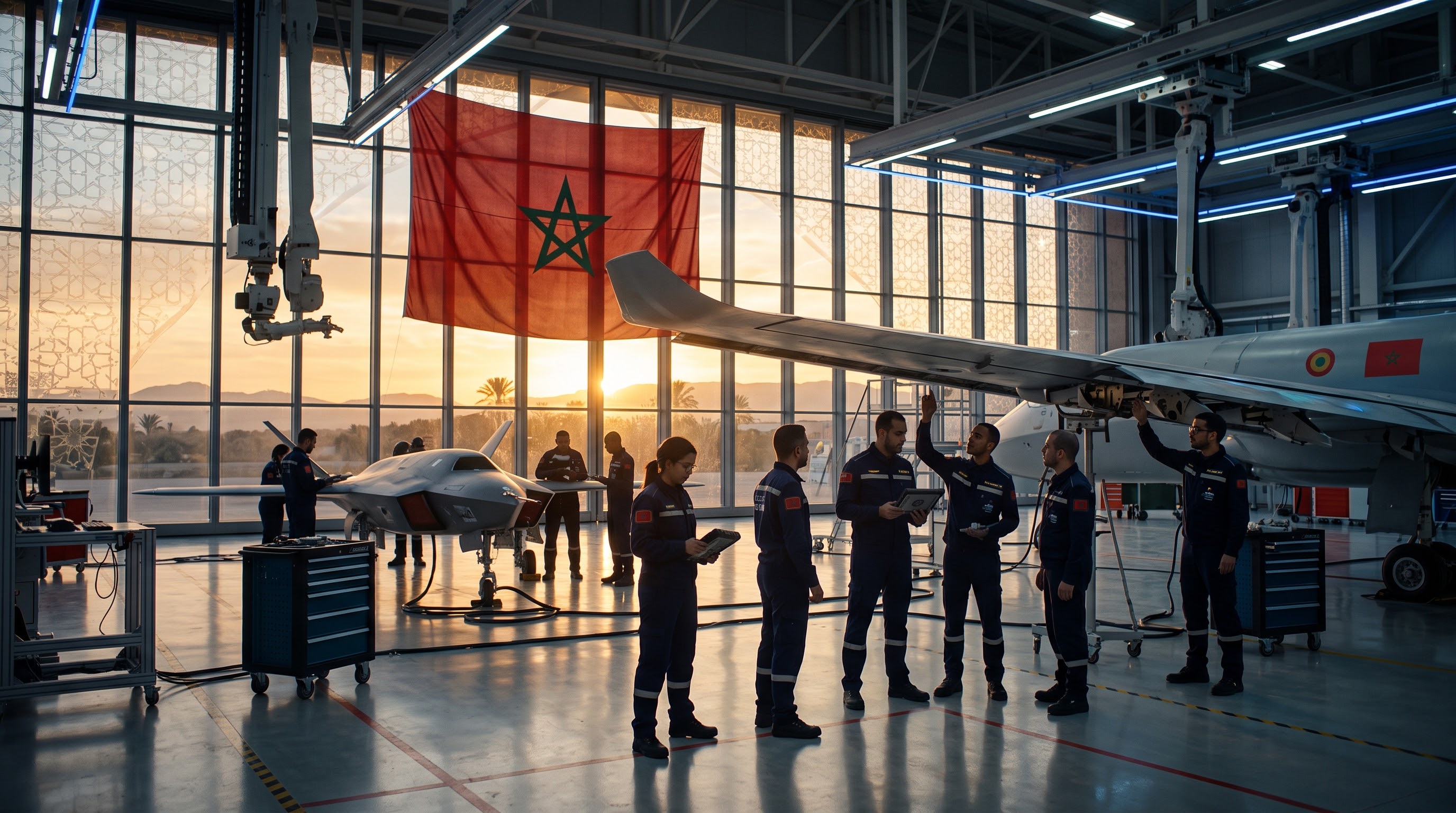 Le Maroc conclut des accords majeurs dans l'aéronautique et la défense