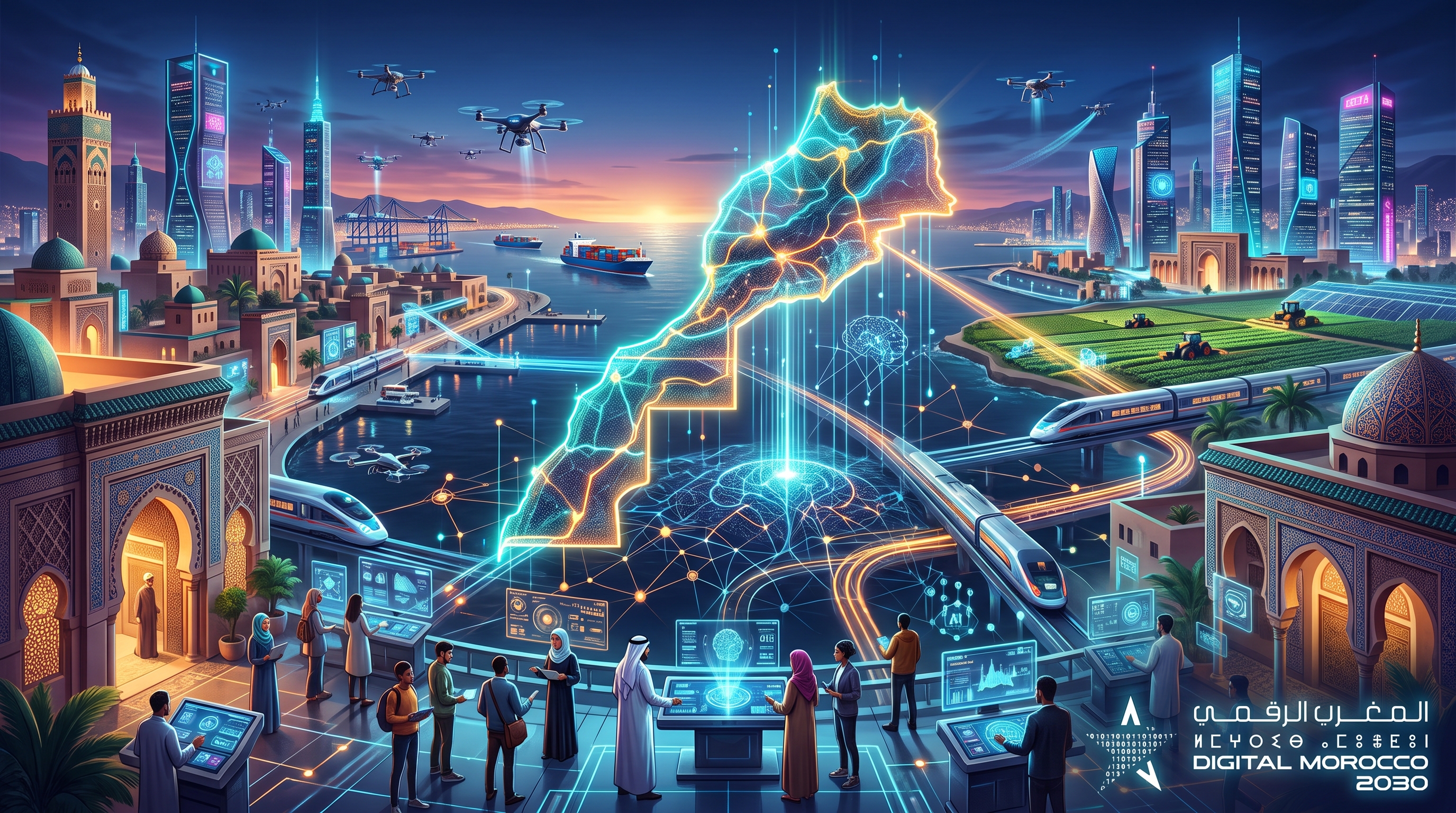 Potentiel numérique du Maroc : L'avenir de l'automatisation
